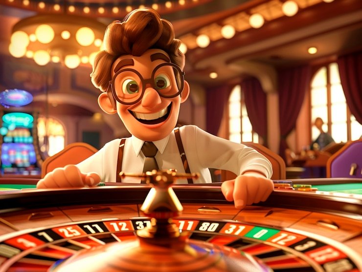 Visual mesin slot online dengan berbagai warna dan tema menarik